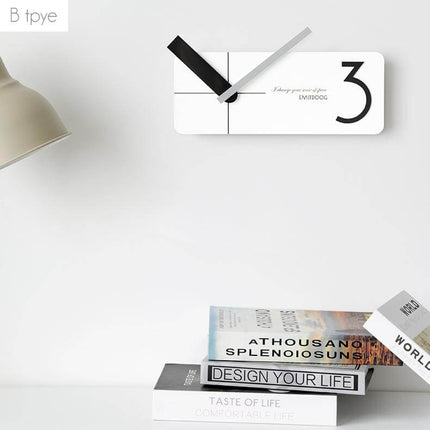 Novelty Creative Silent Art Wall Clock