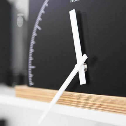 Modern Geometry Half Nordic Wall Clock