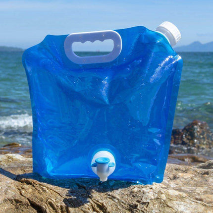 Foldable Outdoor Water Bag With Faucet