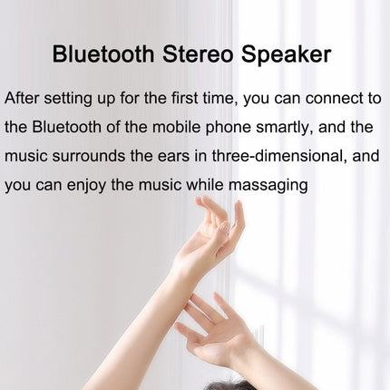 Calming Hot Compress Eye Massager with Bluetooth Speaker
