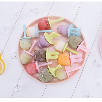 Creative Animal Silicone Homemade Popsicle Mold