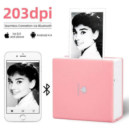 Wireless Pocket Size Label Photo Printer