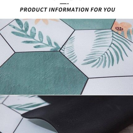 Non-Slip Dust Proof Nordic Style Hexagon Door Mat