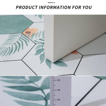 Non-Slip Dust Proof Nordic Style Hexagon Door Mat