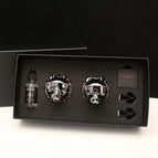 2 PCS Satin Black 6