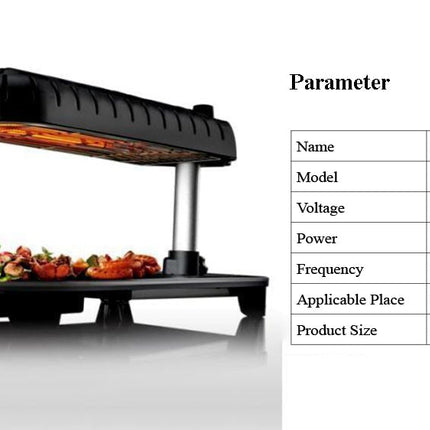 3D Korean Non-stick Smokeless Electric Grill