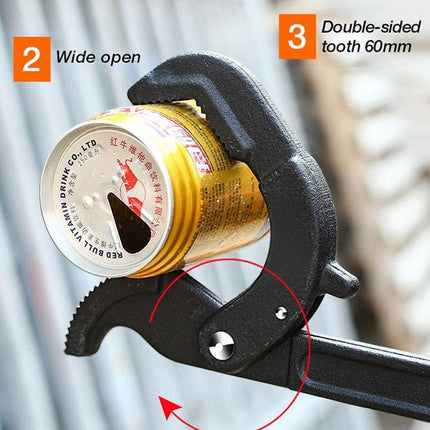 Self-Tightening Universal Adjustable Wrench