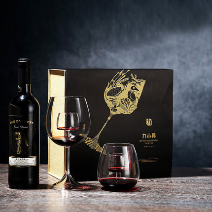 Creative Fountain Wine Glass