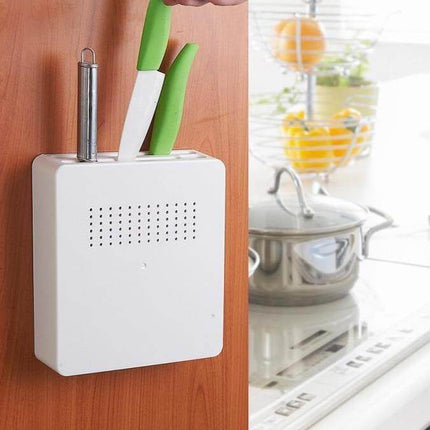Hidden Kitchen Cabinet Knife Holder