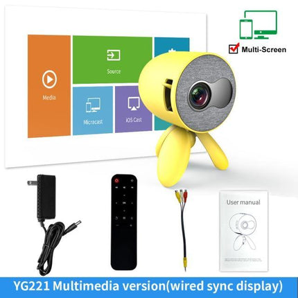 1080P Portable LED Home Mini Projector