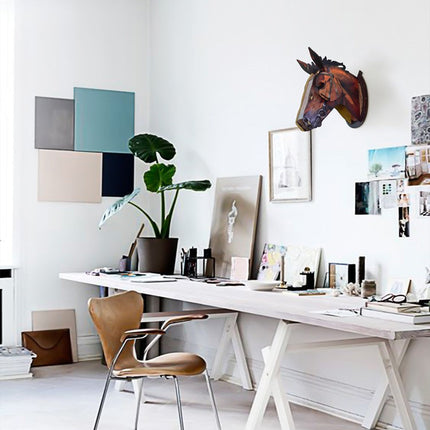3D Wooden Craft Horse Hanging Wall Decor