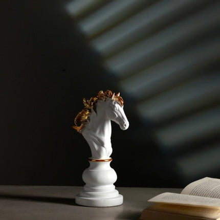 Luxury Chess Statue Home Decor
