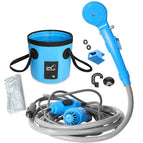 Blue with bucket
