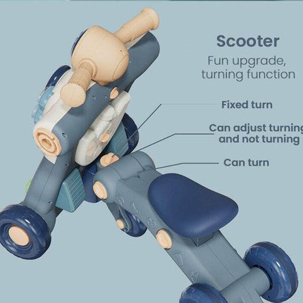 3in1 Walker Push Stable Baby Car