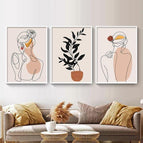 13x18cm No Frame / Three Pictures