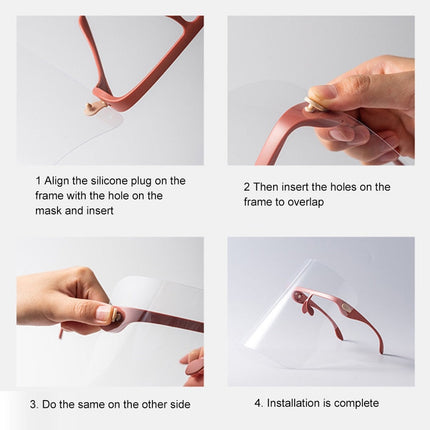 Anti-Fog Transparent Cooking Face Protector