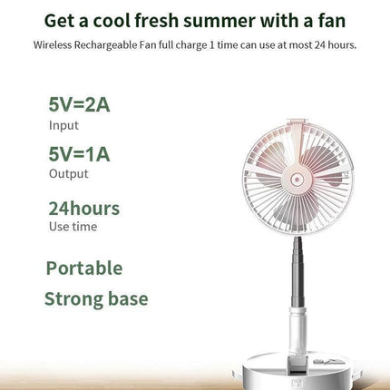 Portable Remote Control Air Conditioner Humidifier with Light