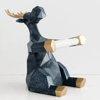 Deer Texture Blue