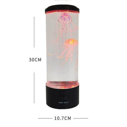 LED Remote Control Fantasy Jellyfish Tank Mood Lamp