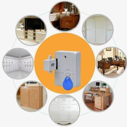 Invisible Cabinet Card Sensor Lock
