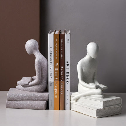 Nordic Abstract Thinker Resin Statue Sculpture
