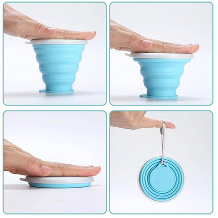 Foldable Easy Silicone Travel Mug