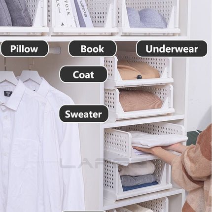Durable Cabinet Stackable Foldable Drawer