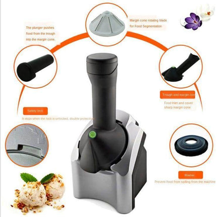 Homemade Fruit Ice Cream & Frozen Maker