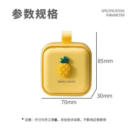 Cute Cartoon Style Pill Case Organizer