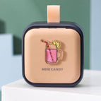 pink lemon pill case