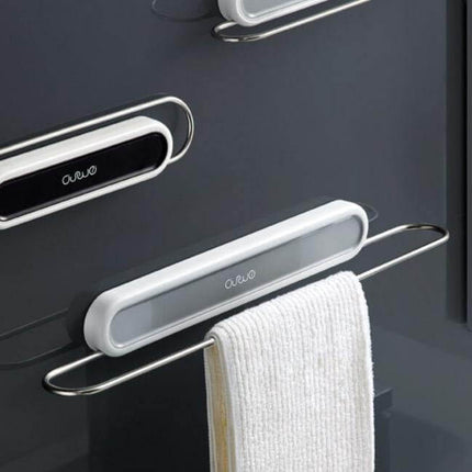 Stainless Steel Wall-Mounted Foldable Towel Hanger