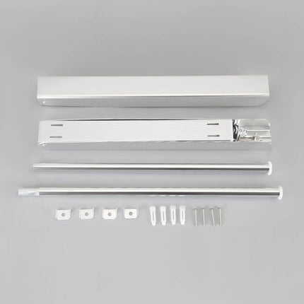 Wall Mounted Retractable Folding Clothes Rack