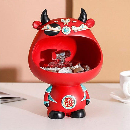 Nordic Lucky Art Sculpture Home Storage Box