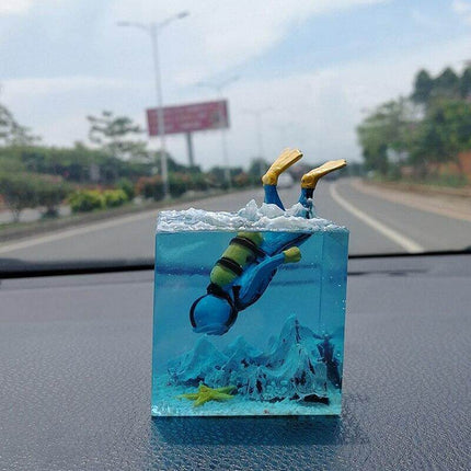 Ocean Scuba Diver Lamp