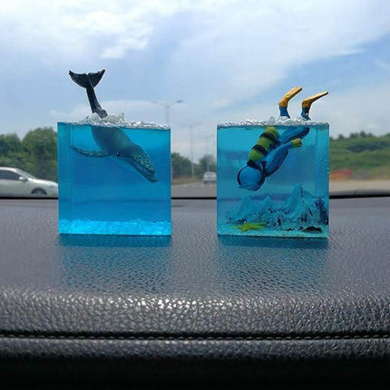 Ocean Scuba Diver Lamp