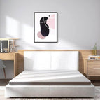 190cm X 97cm X 8cm / white and Brown