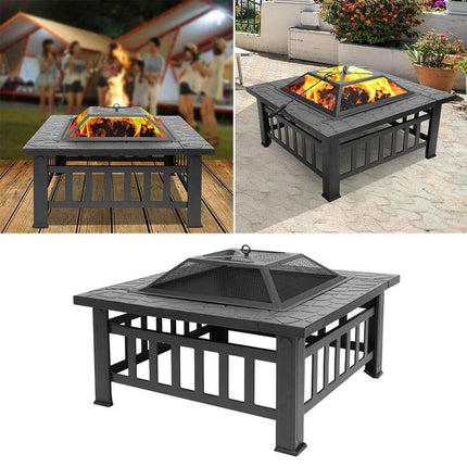 Portable Backyard Fire Pit Table