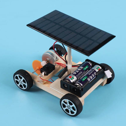 DIY Creative Children Solar Car Kit