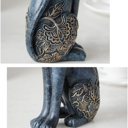 European Cute Resin Cat Figurines
