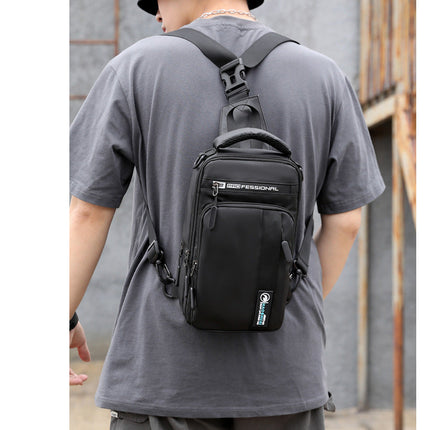 Anti-Theft USB Charging Waterproof Crossbody Bag