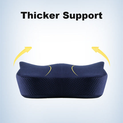 Office Chair Memory Foam Cushion Pillow Set
