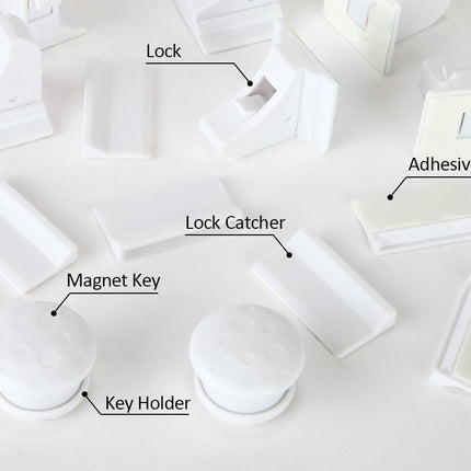 Magnetic Invisible Safety Cabinet Lock