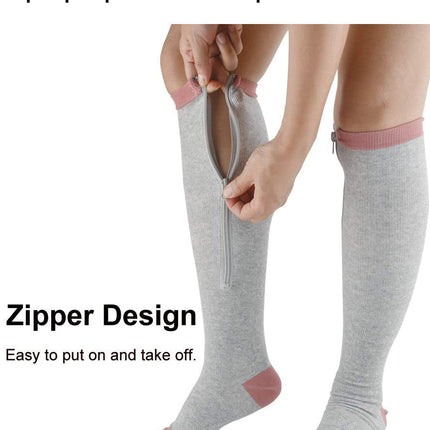 Unisex Knee Length Slim Compression Socks