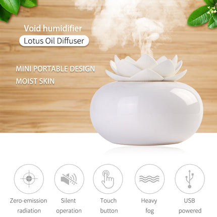 Lotus Ceramic Simplicity Aroma Humidifier