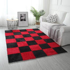 Red Black / 10pcs 30x30x1cm