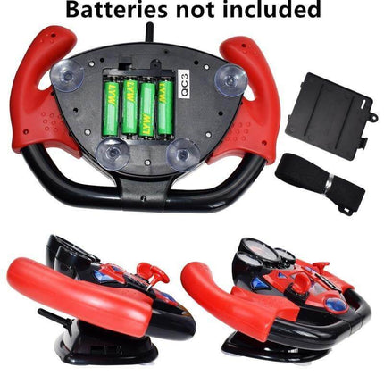 Electric Educational Car Simulation Steering Wheel Toy