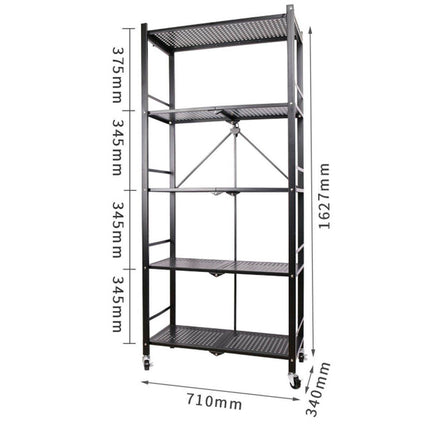 Multifunctional Foldable Storage Rack Organizer