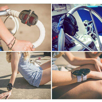 Folding Roll Wristband Sunglasses