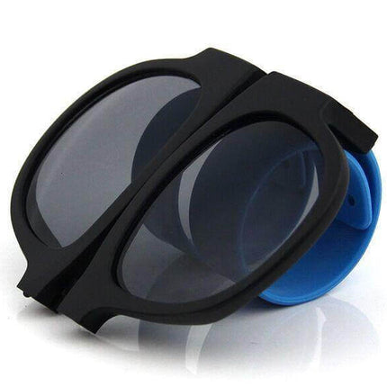 Folding Roll Wristband Sunglasses