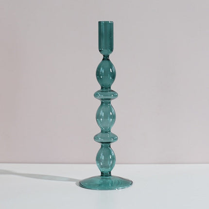 Nordic Stylish Bubble Glass Candle Holder